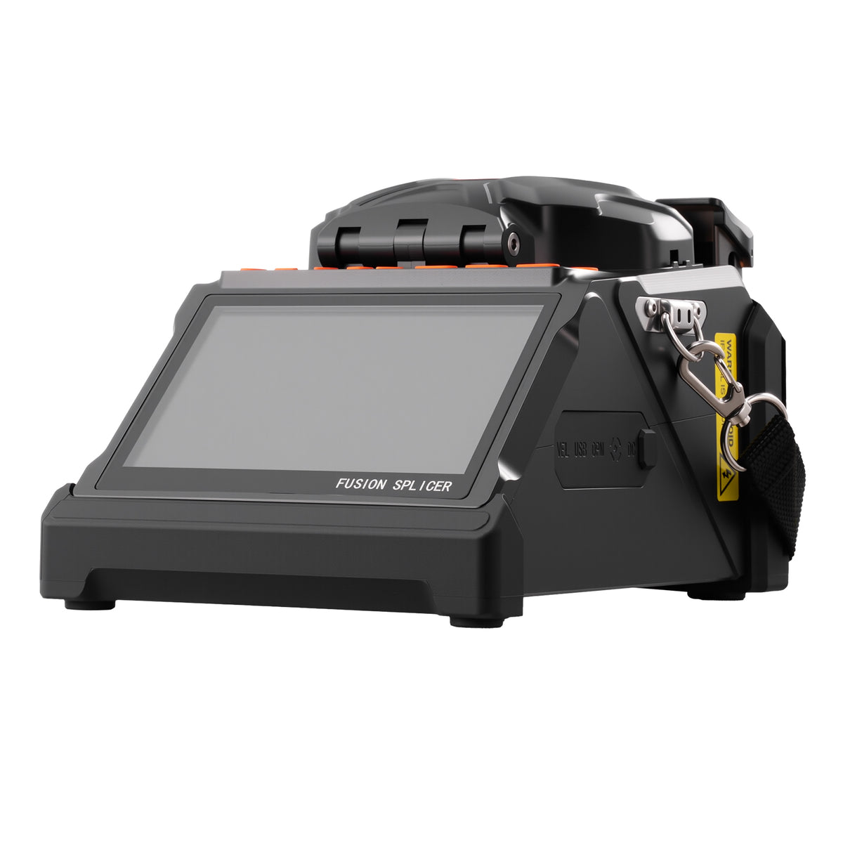 Fiber Fusion Optic Splicer 6 Motors Core & Clad Alignment 5" LCD Screen