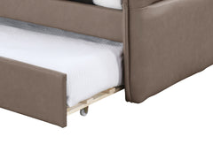 Daybed With a Trundle in Mocha