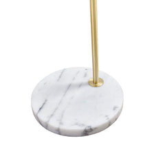 Arched Floor Lamp with Marble Base