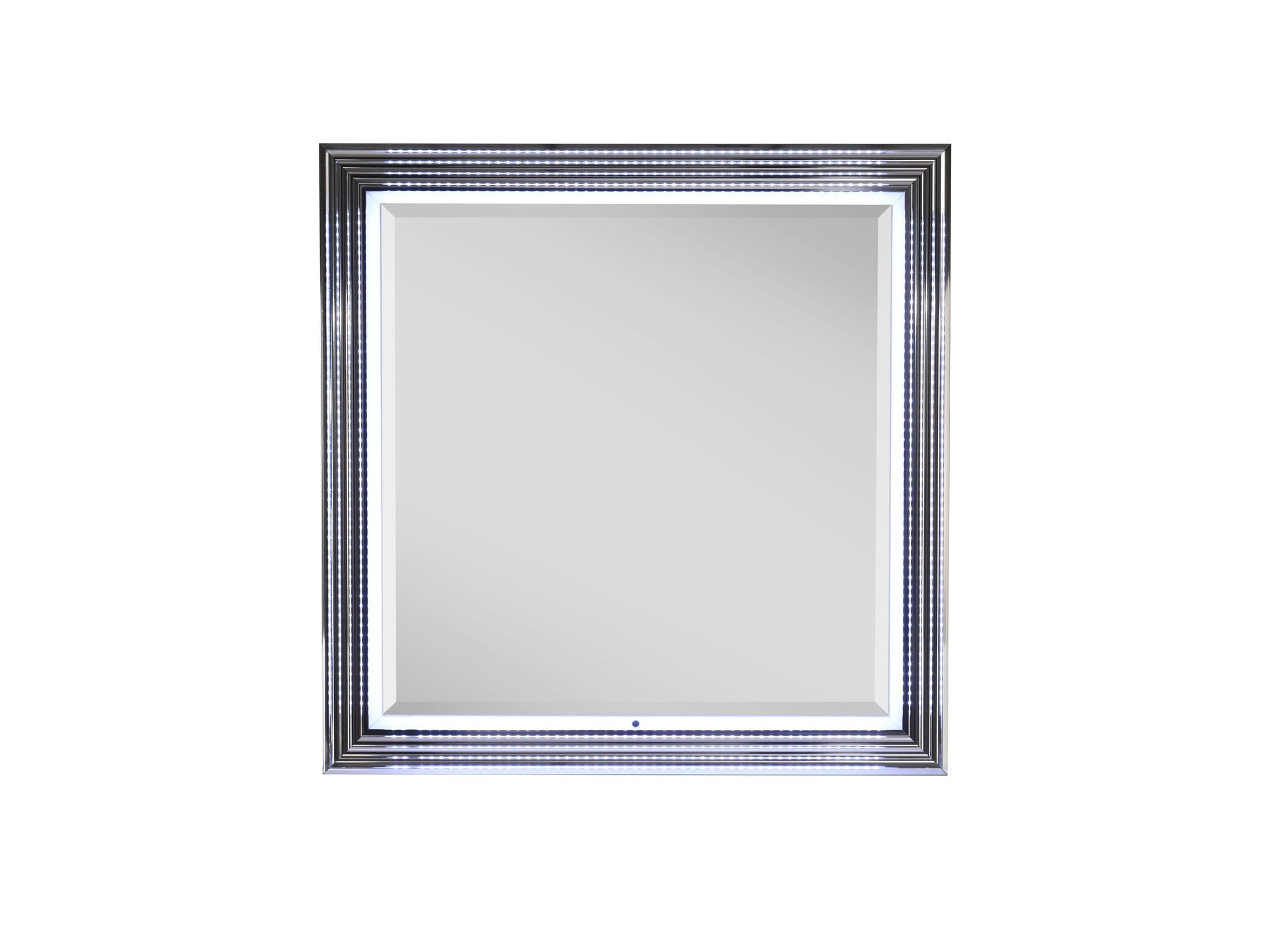 MOON SMOOTH WHITE MIRROR WITH LED