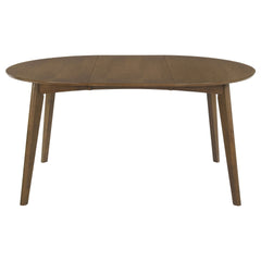 Thomson Dark Walnut Extension Leaf Dining Table