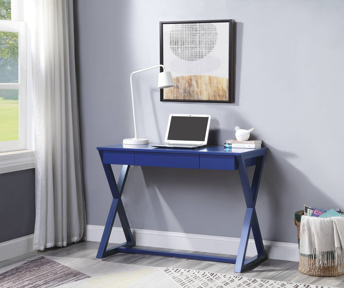 Nalo Twilight Blue Finish Writing Desk