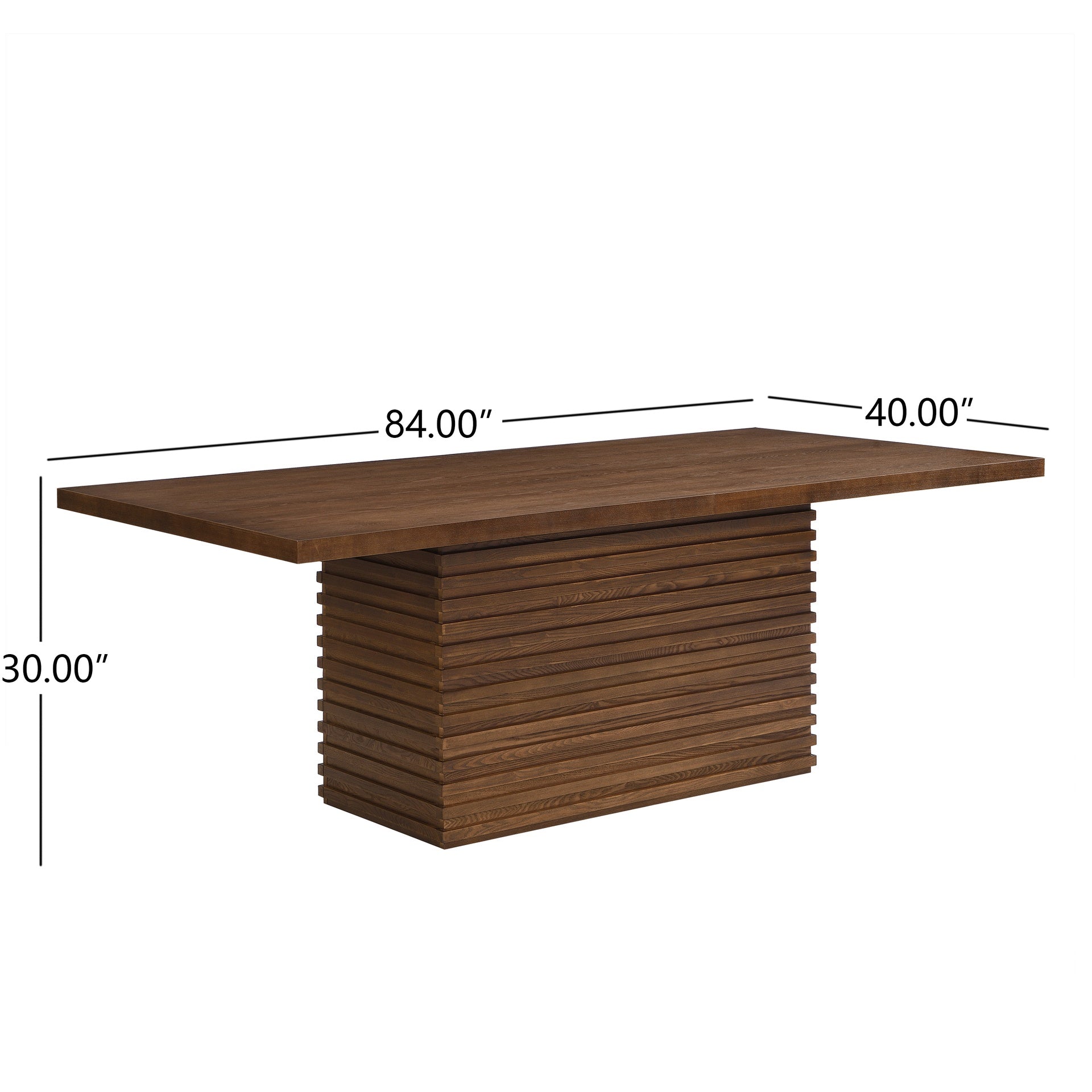 Coad Rectangular 84-inch Dining Table (Walnut)
