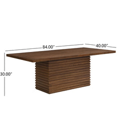 Coad Rectangular 84-inch Dining Table (Walnut)