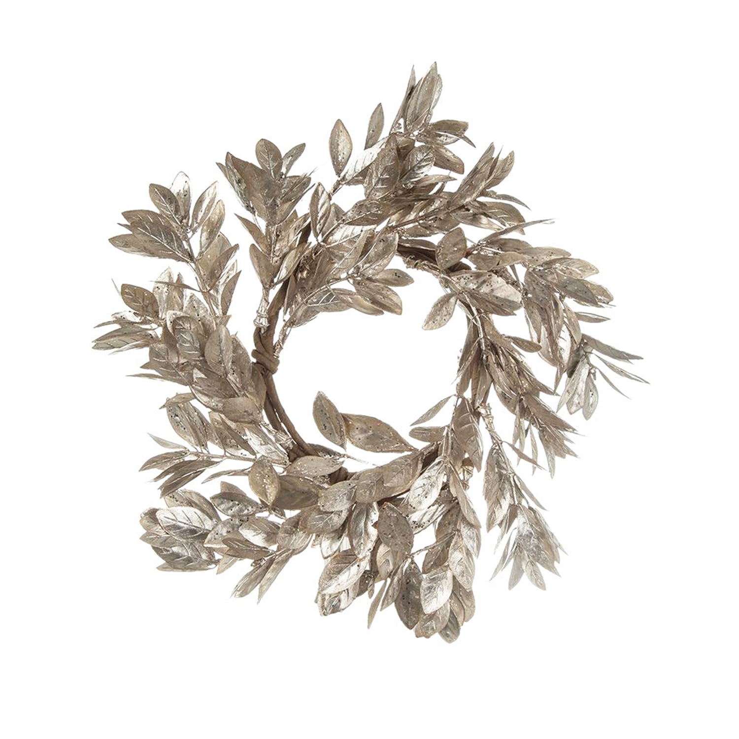 Set of 6, D11.8" Boxwood Candle Ring, Cham