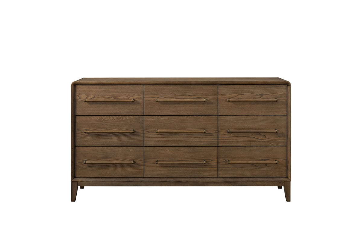 9-Drawer Dresser - Latte