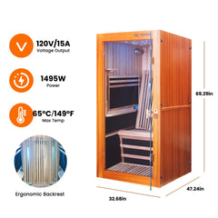 Ameican White Oak Sauna House