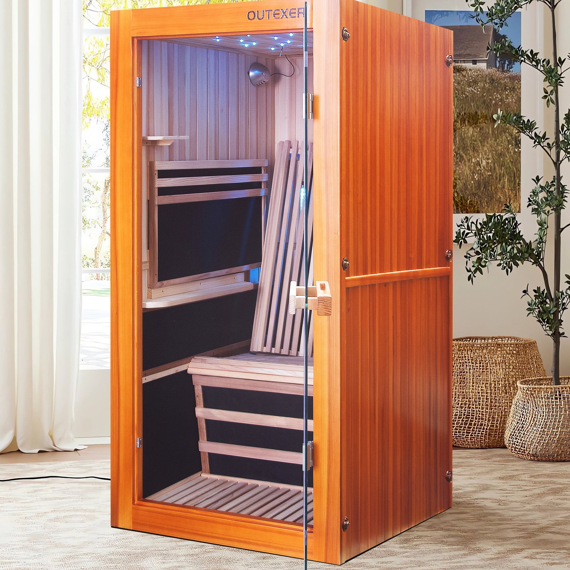Ameican White Oak Sauna House