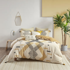 Full/Queen 3 Piece Cotton Duvet Cover Set
