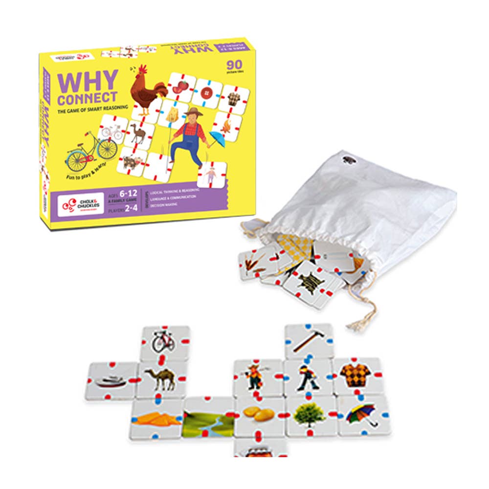 Game Set Puzzel Set for Kids (Why Connect Educational Game of Picture Connection)