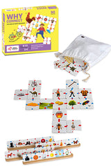 Game Set Puzzel Set for Kids (Why Connect Educational Game of Picture Connection)