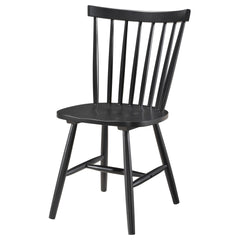 Hayward Black Wood Dining Side Chair (Set of 2)