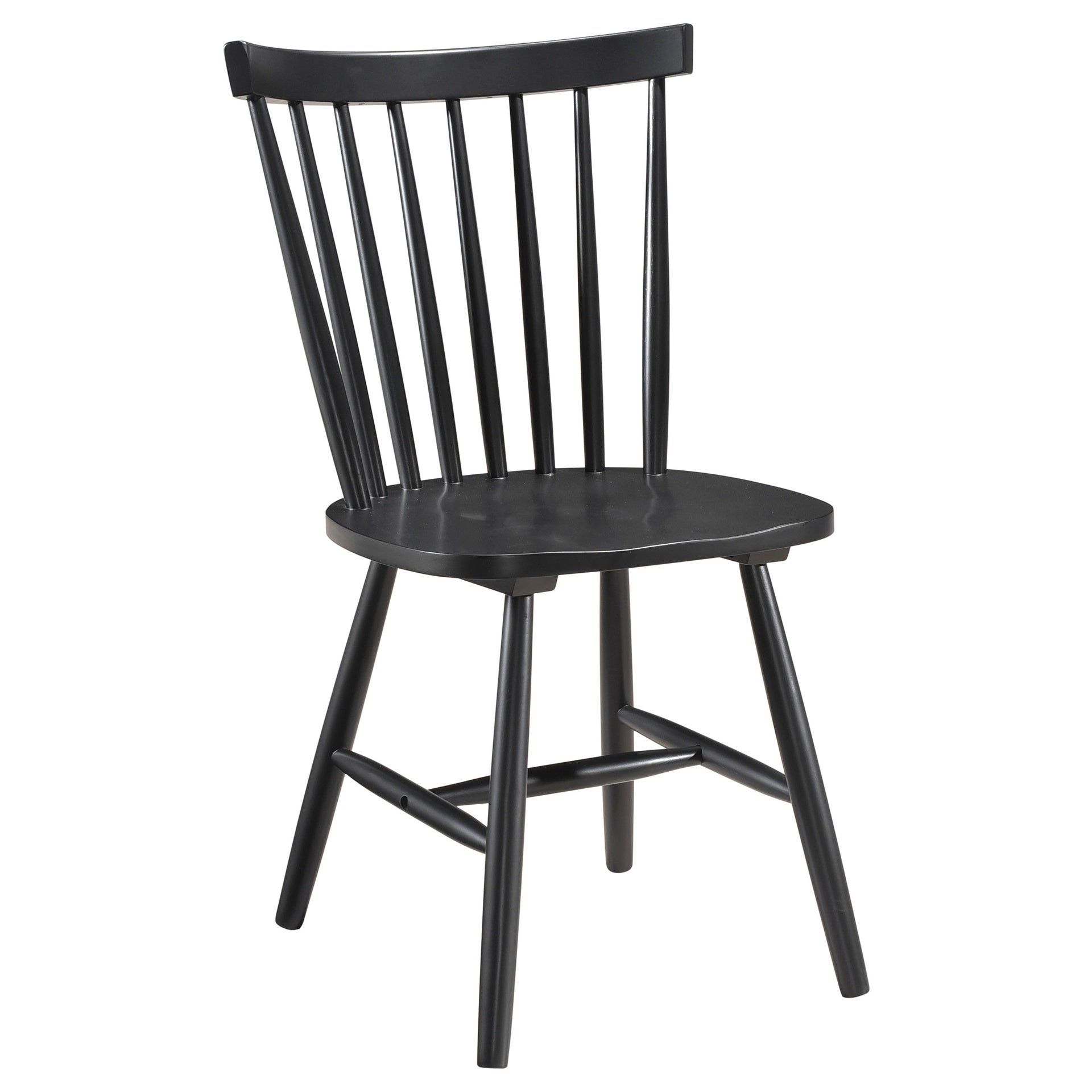 Hayward Black Wood Dining Side Chair (Set of 2)