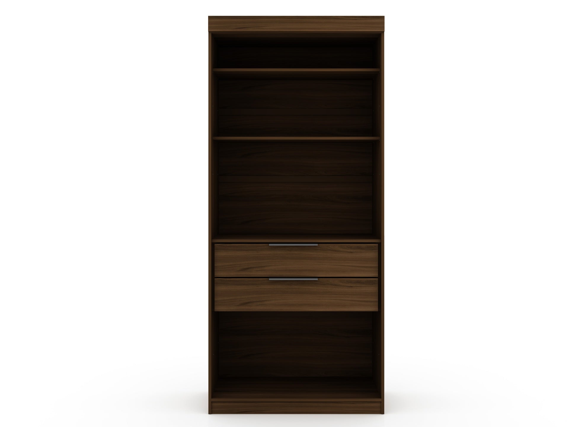 Wardrobe Closet in Chestnut Brown