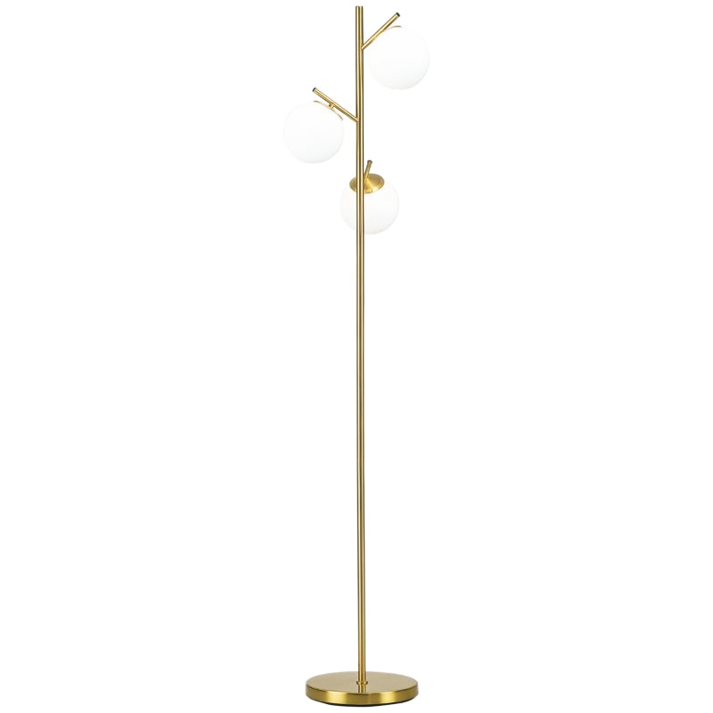 Tree Standing Lamp,3-Light Floor Lamp