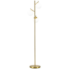 Tree Standing Lamp,3-Light Floor Lamp