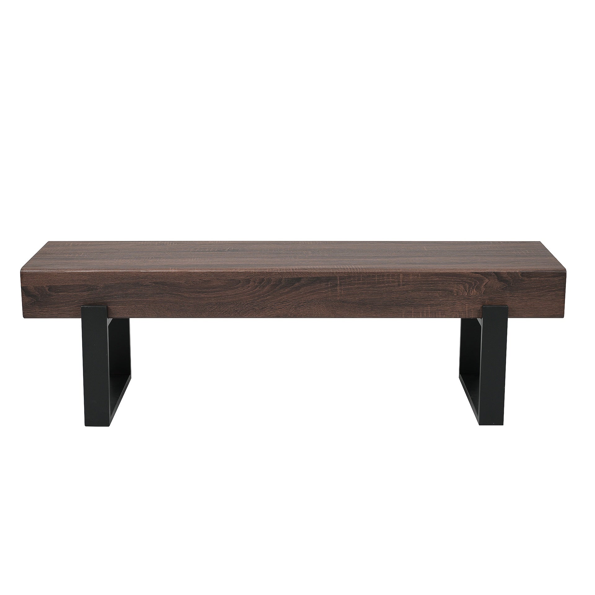 59" Dining Bench, Farmhouse Indoor Kitchen Table Benches, Bed Bench, Industrial Shoe Bench, Entryway Benches