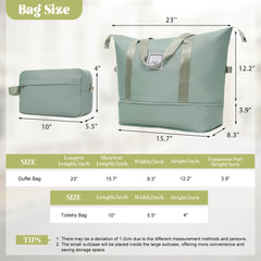 6 Piece Luggage Set,Lightweight Hardshell Suitcase with Double Spinner Wheels Handle Password Lock,14 IN Cosmetic Case 20/24/28 IN Luggages with Duffel Bag and Toiletry Bag