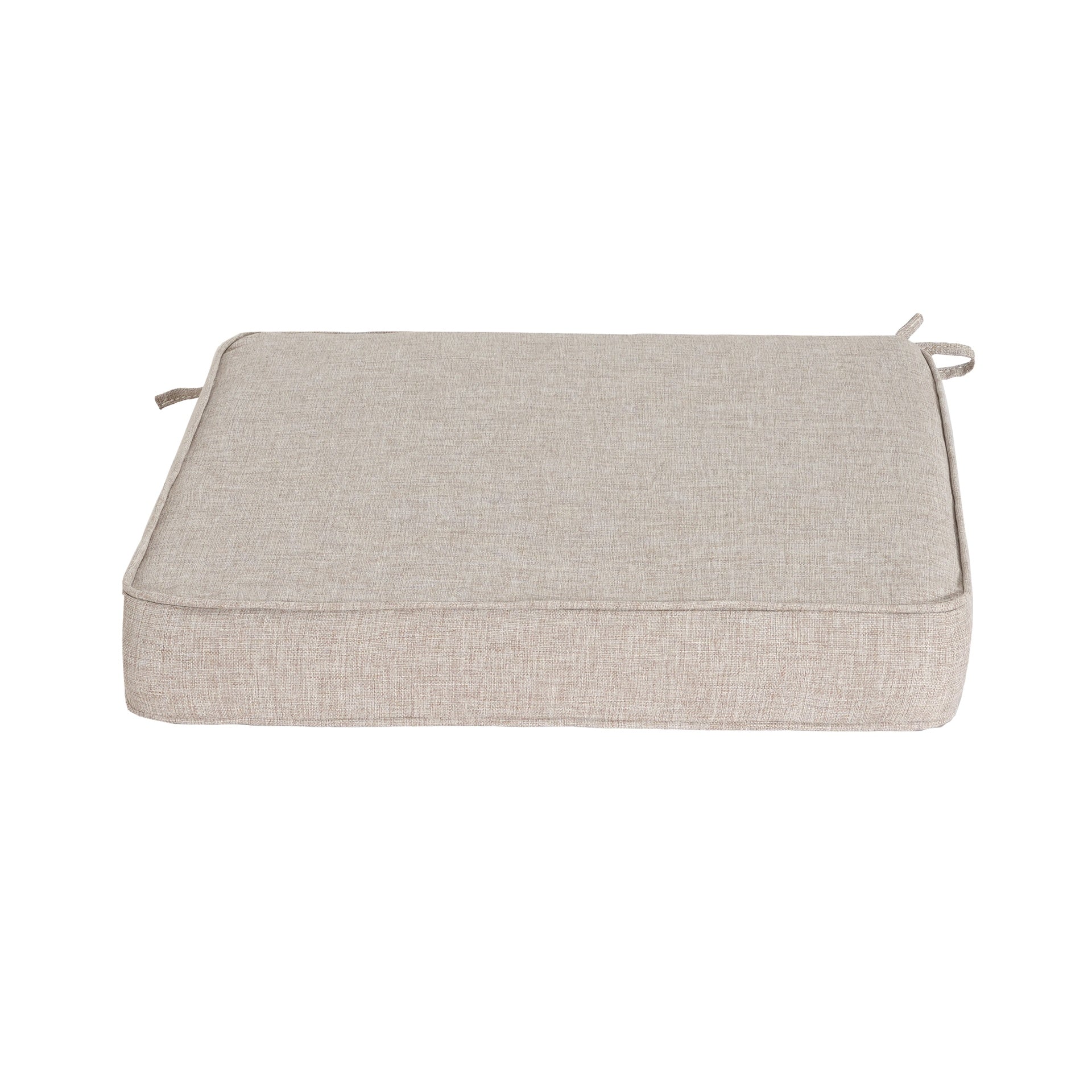 Noah Outdoor Dining Chair Cushion, Beige
