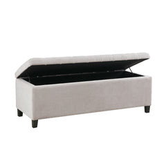 Tufted Top Soft Close Storage Bench