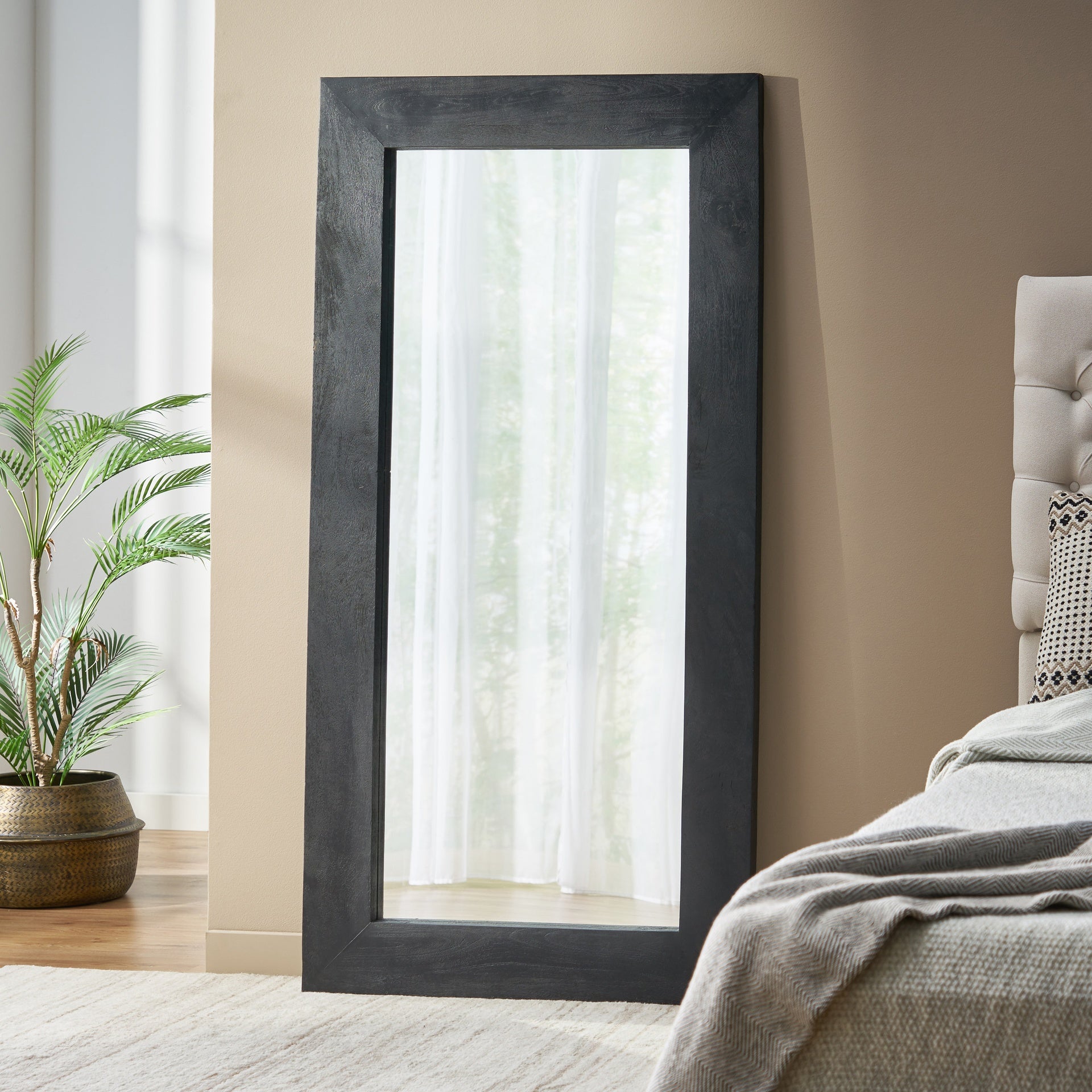 Wood  Mirror