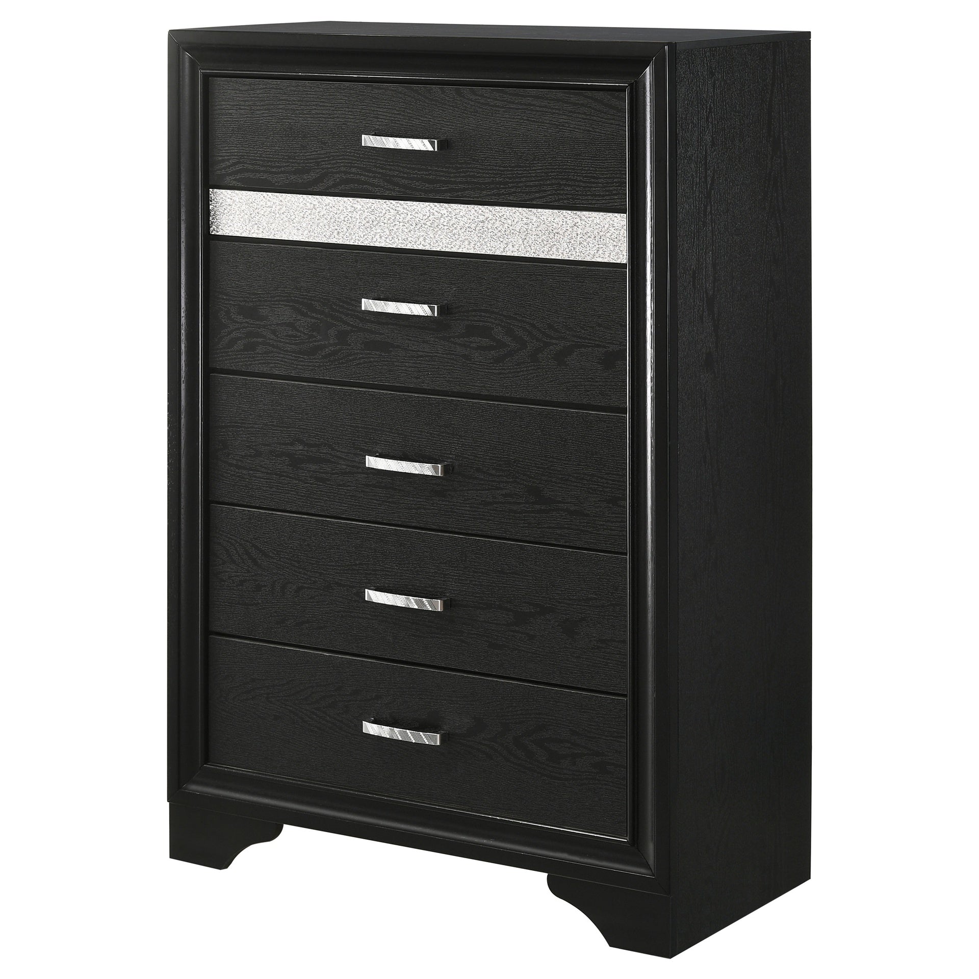 Annie Black 6-drawer Bedroom Chest