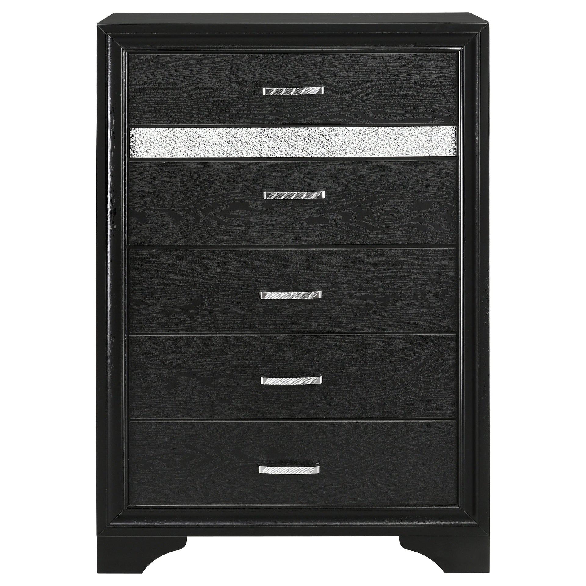 Annie Black 6-drawer Bedroom Chest