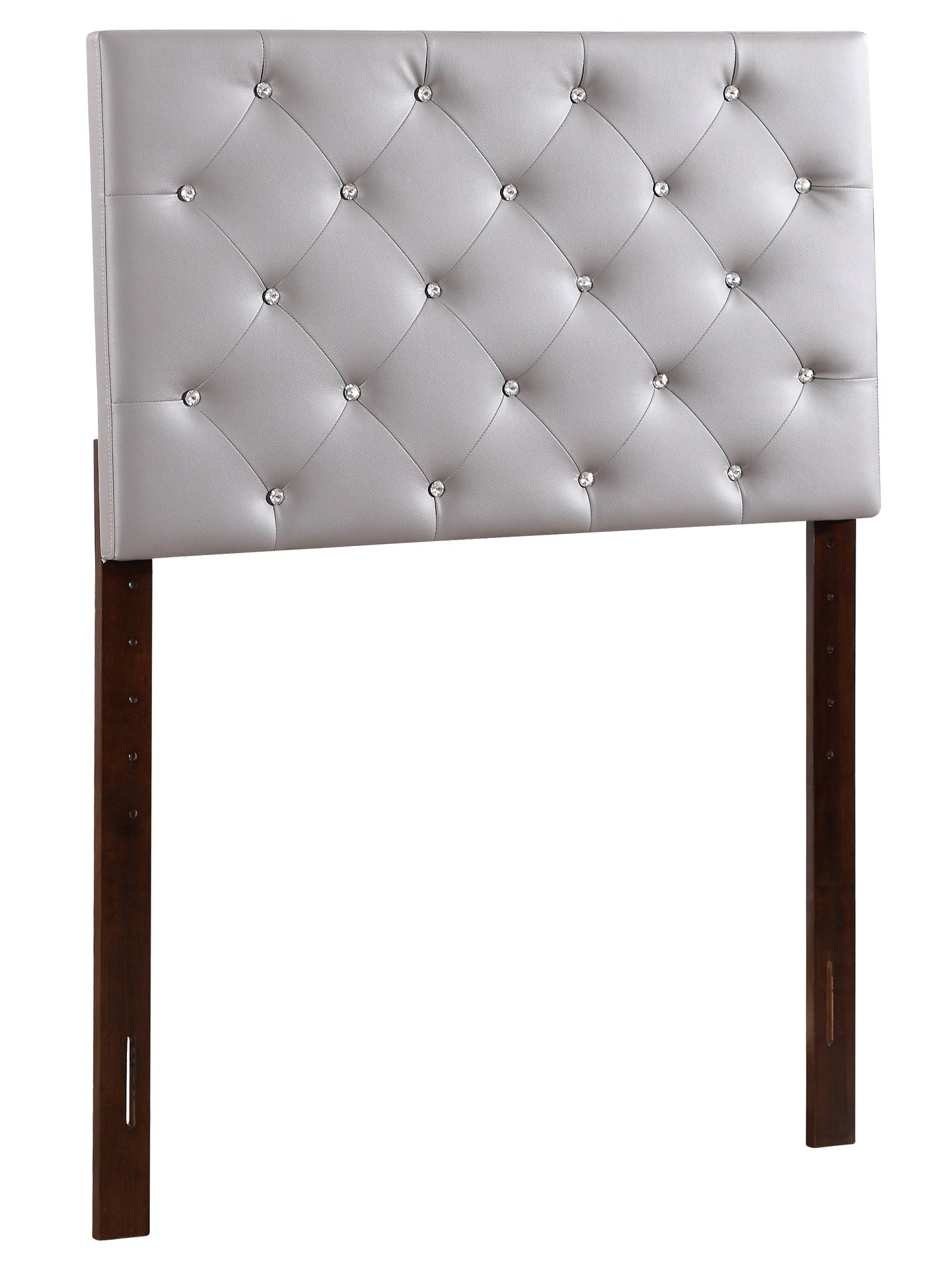 Stylish Casual Twin Headboard In Light Grey