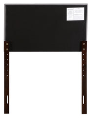 Stylish Casual Twin Headboard In Light Grey