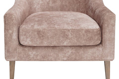 Hi Back Accent Chair - Carmel