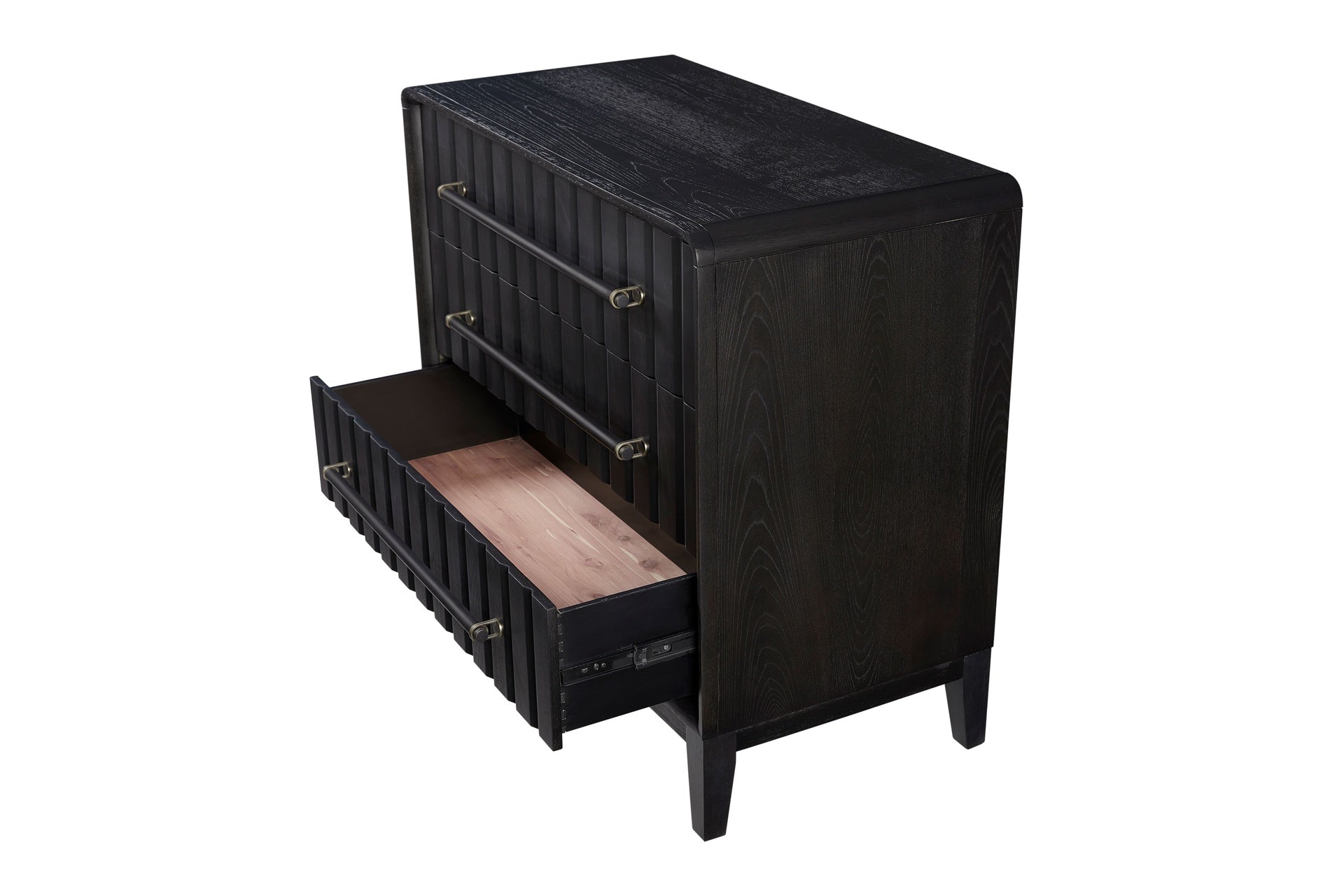 3 Drawer Bachelor Chest in Peppercorn Finish