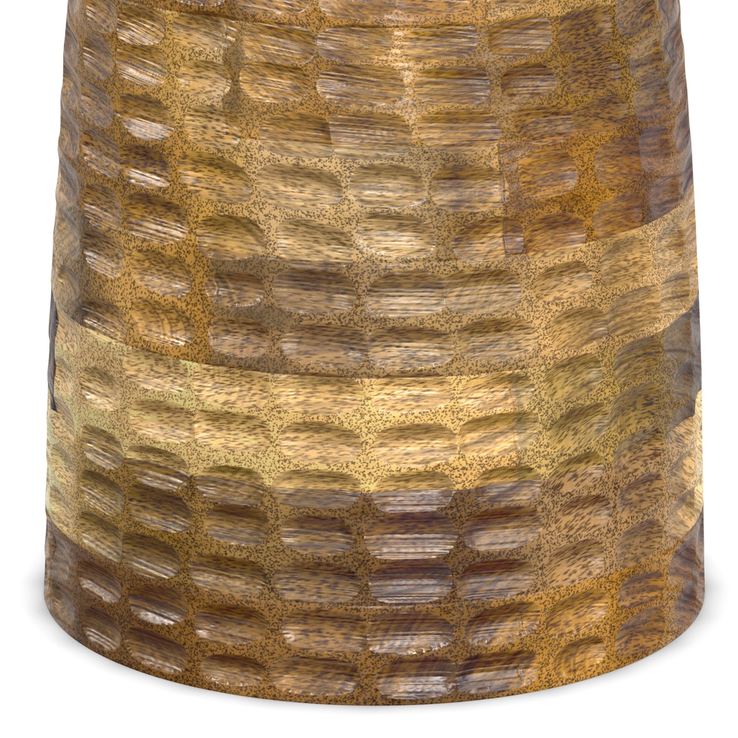 Boyd 13 inch Solid Mango Accent Table in Natural