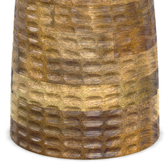 Boyd 13 inch Solid Mango Accent Table in Natural