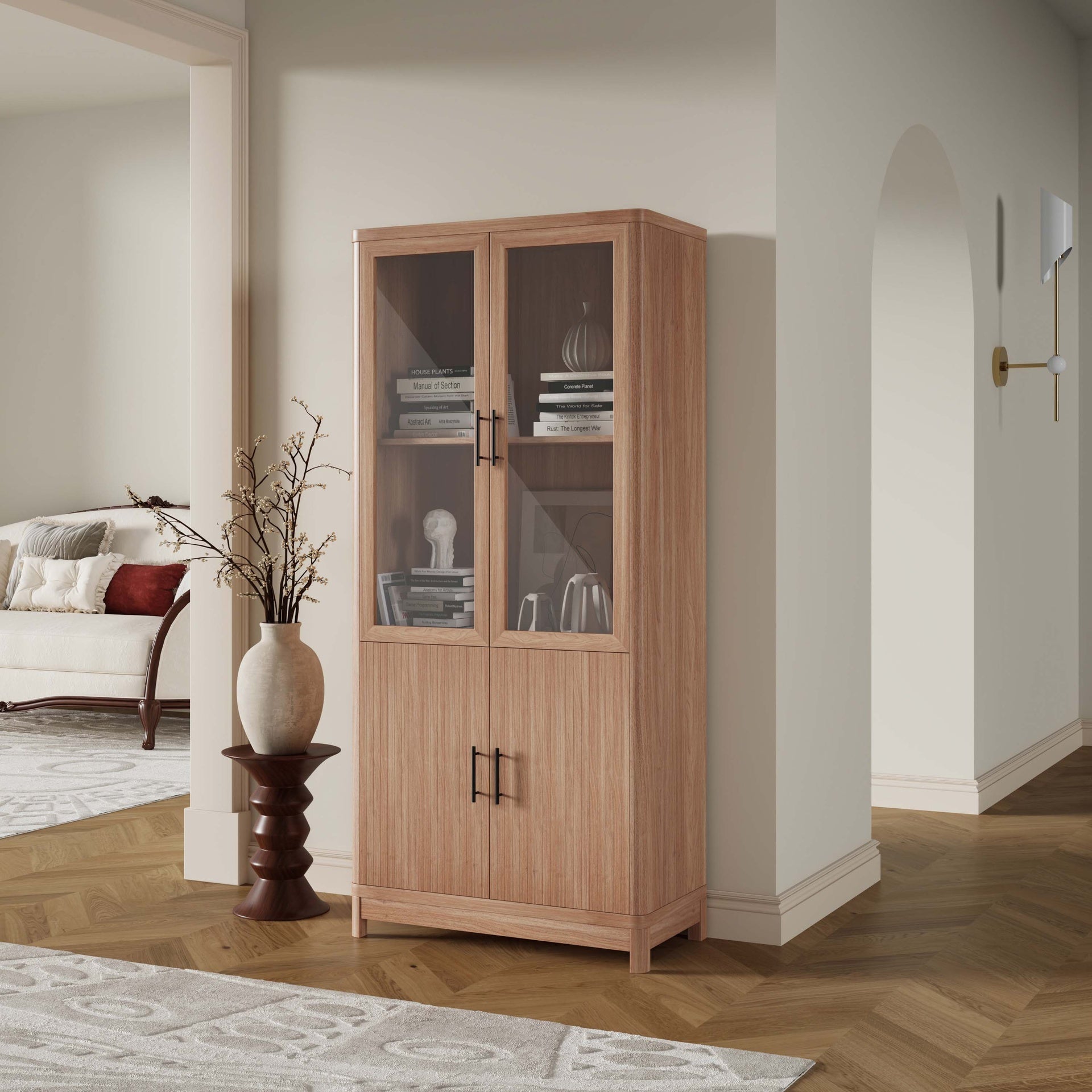Bookcase Cabinet in Maple