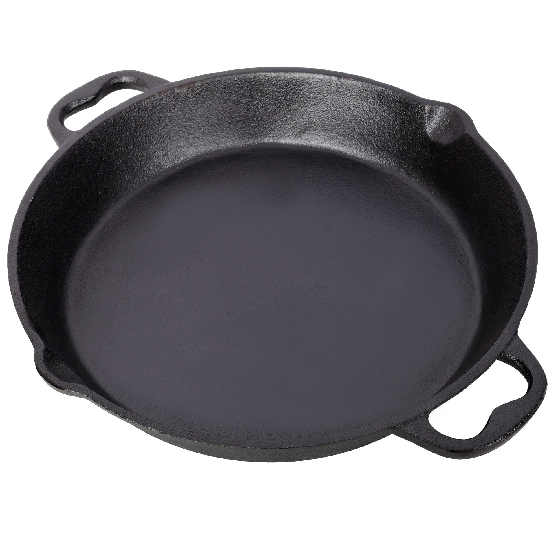 17inch Pre-Seasoned Cast Iron Skillet, Cast Iron Pan,Dual Assist Handles,Use for Grill, Stovetop, Induction, Oven Safe Cookwa