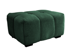 33 Sofas Green Chenille - Ottoman