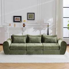 Modular Cloud Sofa, Convertible Folding Sofa Bed, Sectional Cushioned Sofa - Perfect for Living Room, Bedroom & Entertainment Space