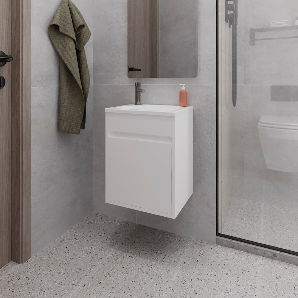 Sutcliffe Vanity Sink, Bathroom, White