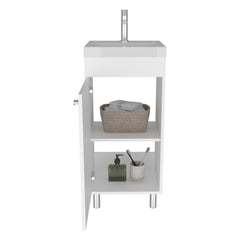 Waterford Vanity Sink, Bathroom, White