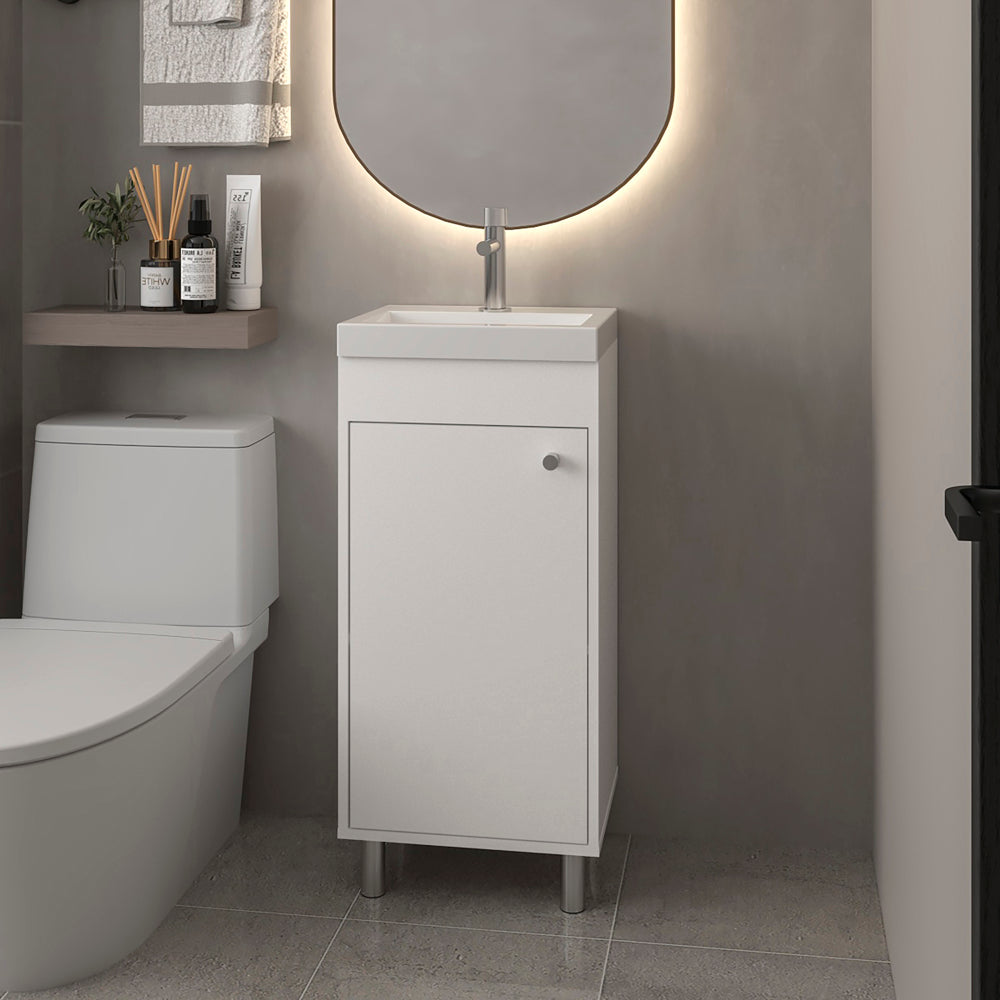 Waterford Vanity Sink, Bathroom, White