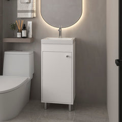 Waterford Vanity Sink, Bathroom, White