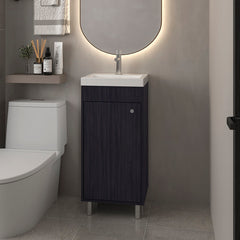 Waterford Vanity Sink, Bathroom, Black