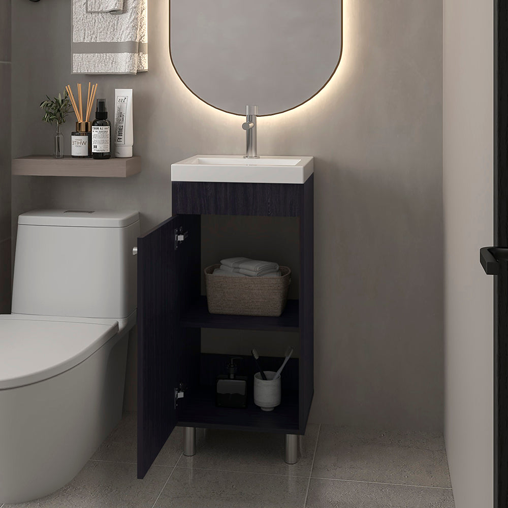 Waterford Vanity Sink, Bathroom, Black