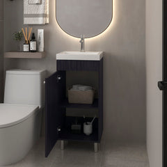 Waterford Vanity Sink, Bathroom, Black