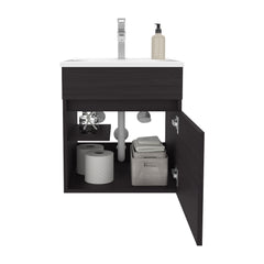 Newell Vanity Sink, Bathroom, Black