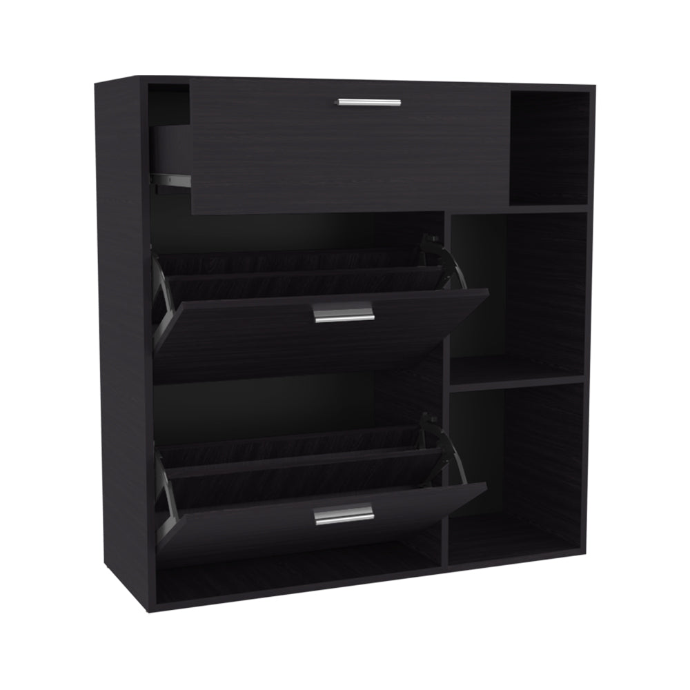 Whitaker Shoe Rack, Bedroom, Black