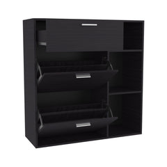 Whitaker Shoe Rack, Bedroom, Black