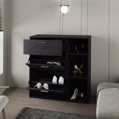 Whitaker Shoe Rack, Bedroom, Black