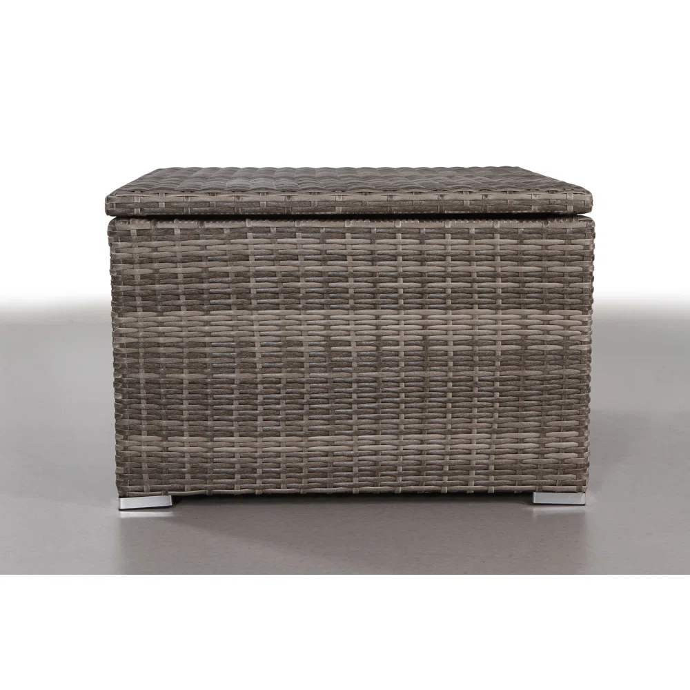 Fully Assembled Outdoor Storage End Table