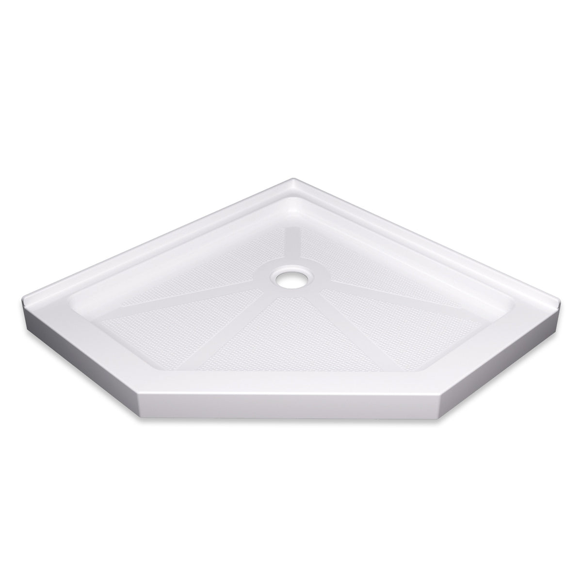 36*36*3.55 INCH Neo-Angle Shower Base  For Bathroom Shower Door --White